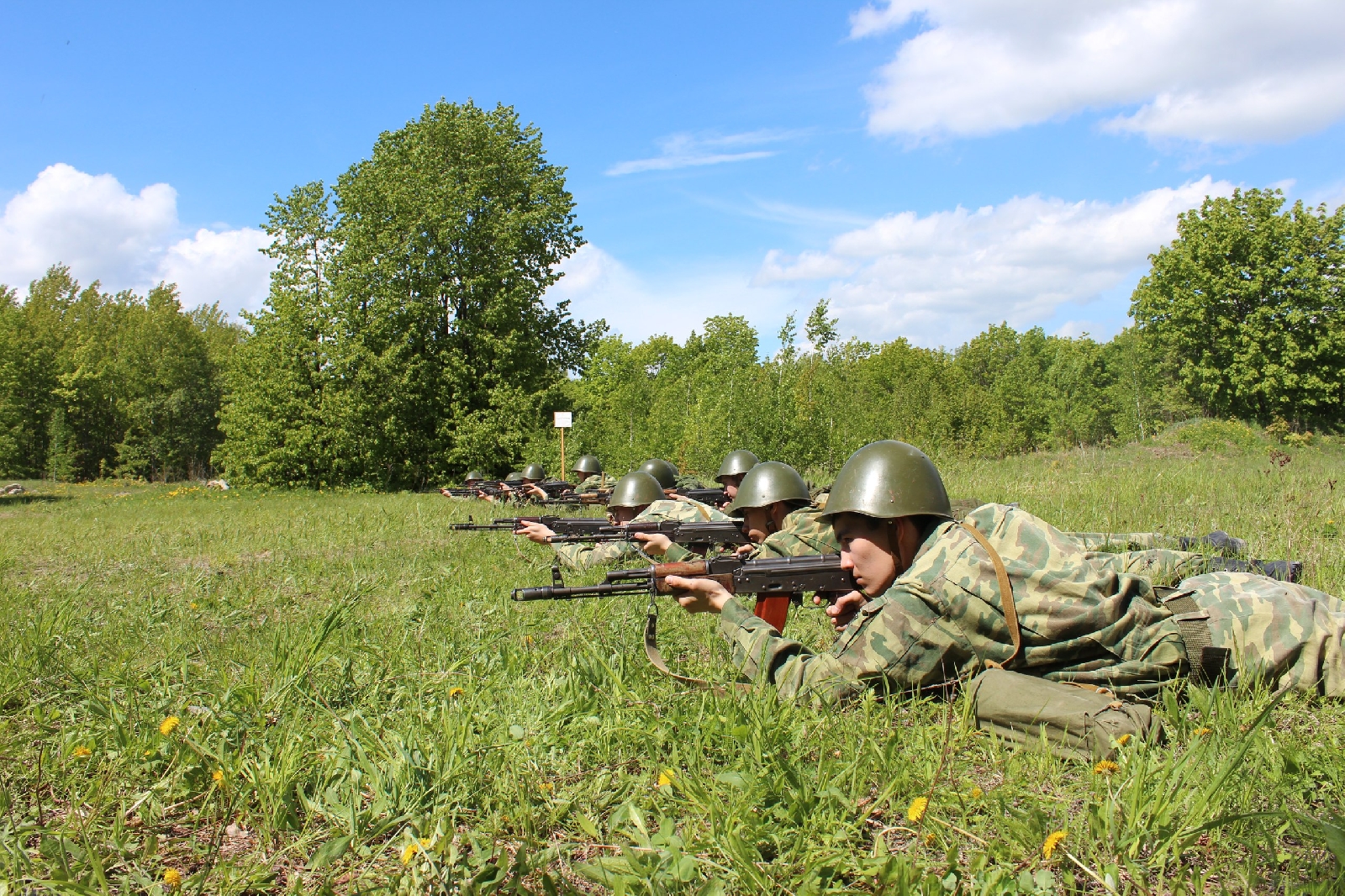 С курсантами учебного военного центра проведены практические занятия