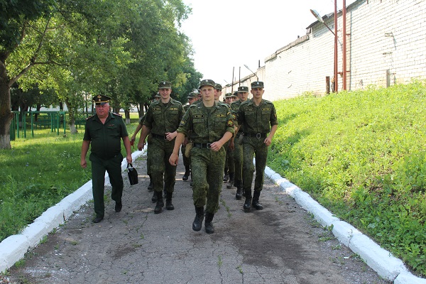 Курсанты ФВО прибыли в 623-й МРУЦ и приступили к прохождению учебного сбора.