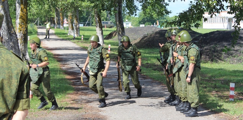 В 623-й МРУЦ прошли учебные стрельбы с курсантами института военного обучения ПГУ