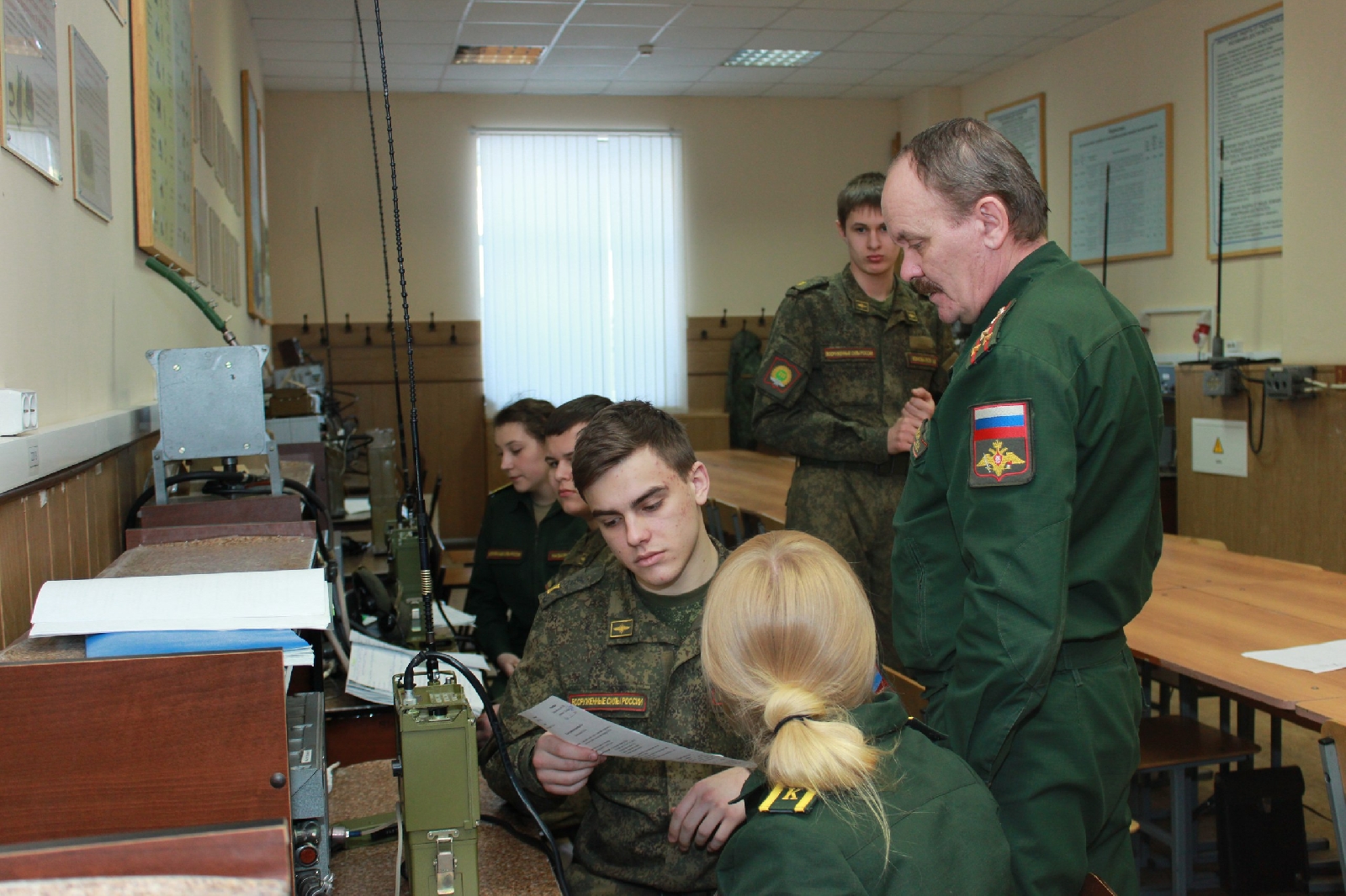 С курсантами учебного военного центра проведены практические занятия